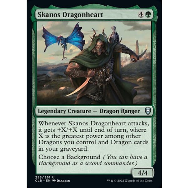 Magic: The Gathering Skanos Dragonheart (255) Near Mint