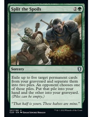 Magic: The Gathering Split the Spoils (257) Near Mint