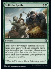 Magic: The Gathering Split the Spoils (257) Near Mint Foil