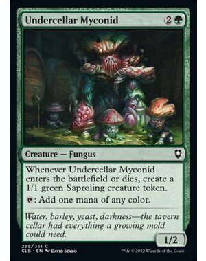 Magic: The Gathering Undercellar Myconid (259) Near Mint