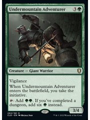 Magic: The Gathering Undermountain Adventurer (260) Near Mint