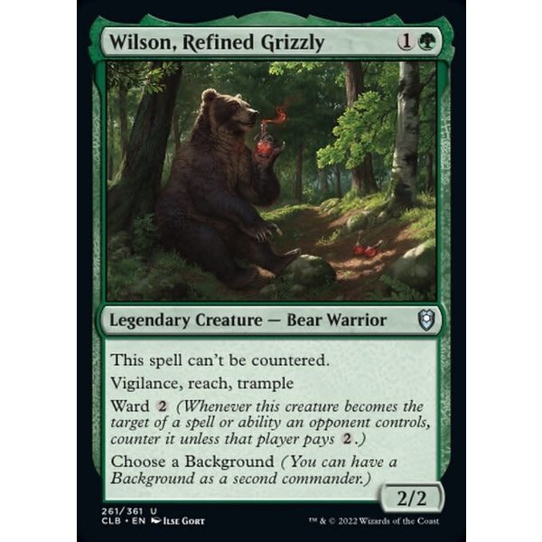 Magic: The Gathering Wilson, Refined Grizzly (261) Near Mint