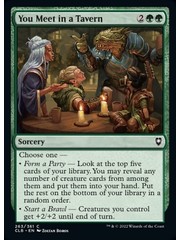 Magic: The Gathering You Meet in a Tavern (263) Near Mint