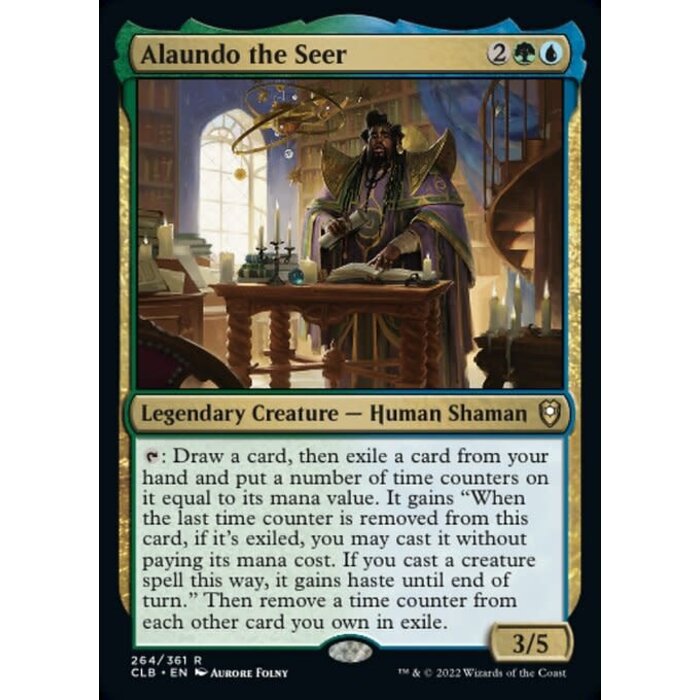 Magic: The Gathering Alaundo the Seer (264) Near Mint Foil