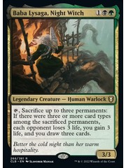 Magic: The Gathering Baba Lysaga, Night Witch (266) Near Mint Foil