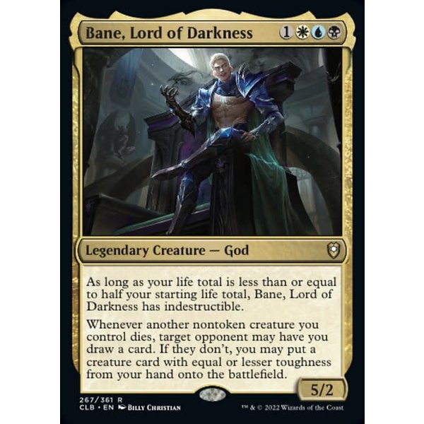 Magic: The Gathering Bane, Lord of Darkness (267) Near Mint Foil