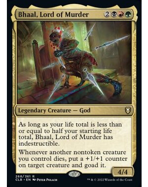 Magic: The Gathering Bhaal, Lord of Murder (268) Near Mint Foil