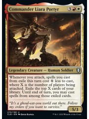 Magic: The Gathering Commander Liara Portyr (270) Near Mint