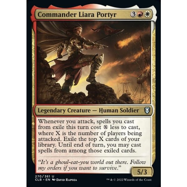 Magic: The Gathering Commander Liara Portyr (270) Near Mint