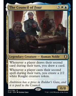 Magic: The Gathering The Council of Four (271) Near Mint
