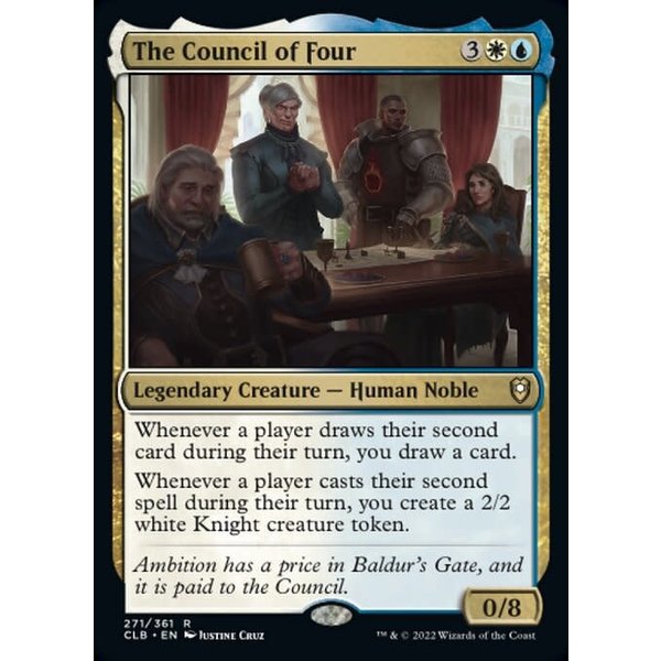 Magic: The Gathering The Council of Four (271) Near Mint Foil