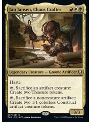 Magic: The Gathering Jan Jansen, Chaos Crafter (277) Near Mint Foil