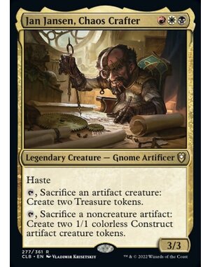 Magic: The Gathering Jan Jansen, Chaos Crafter (277) Near Mint Foil