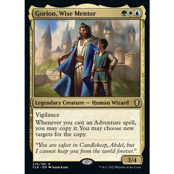 Magic: The Gathering Gorion, Wise Mentor (276) Near Mint Foil