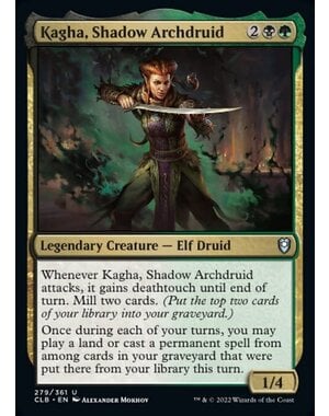 Magic: The Gathering Kagha, Shadow Archdruid (279) Near Mint