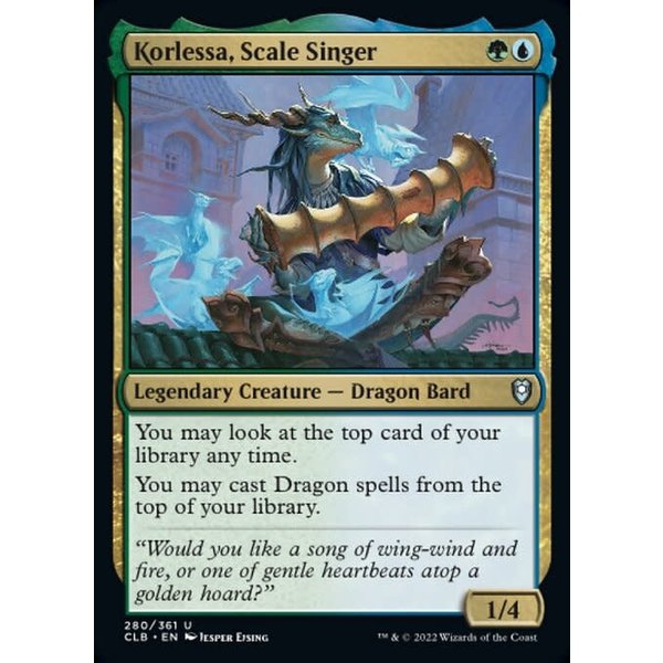 Magic: The Gathering Korlessa, Scale Singer (280) Near Mint