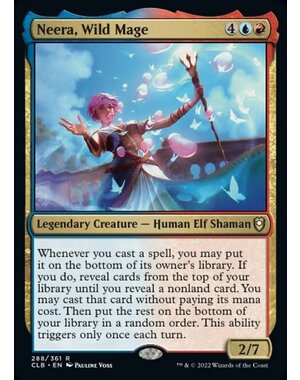 Magic: The Gathering Neera, Wild Mage (288) Near Mint Foil