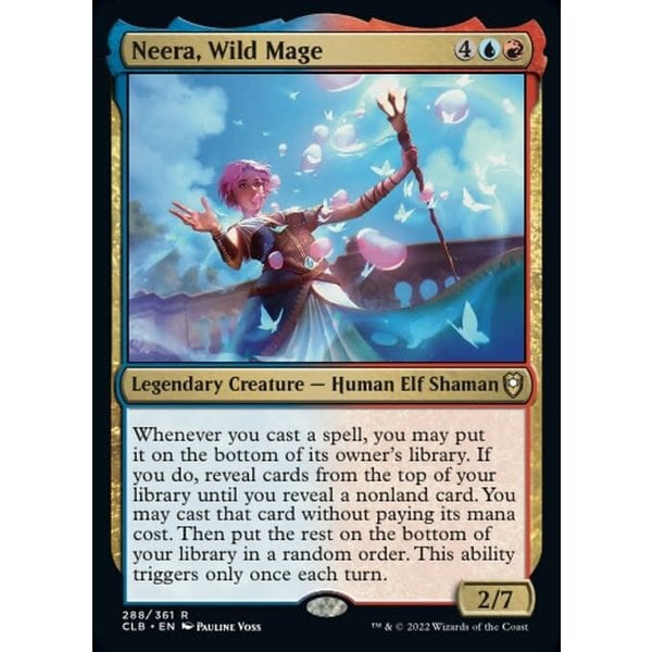 Magic: The Gathering Neera, Wild Mage (288) Near Mint Foil