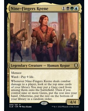 Magic: The Gathering Nine-Fingers Keene (289) Near Mint