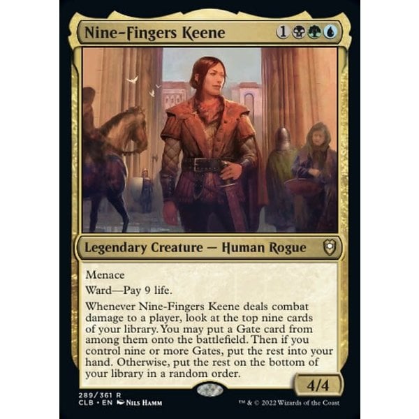 Magic: The Gathering Nine-Fingers Keene (289) Near Mint