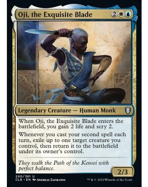 Magic: The Gathering Oji, the Exquisite Blade (290) Near Mint Foil