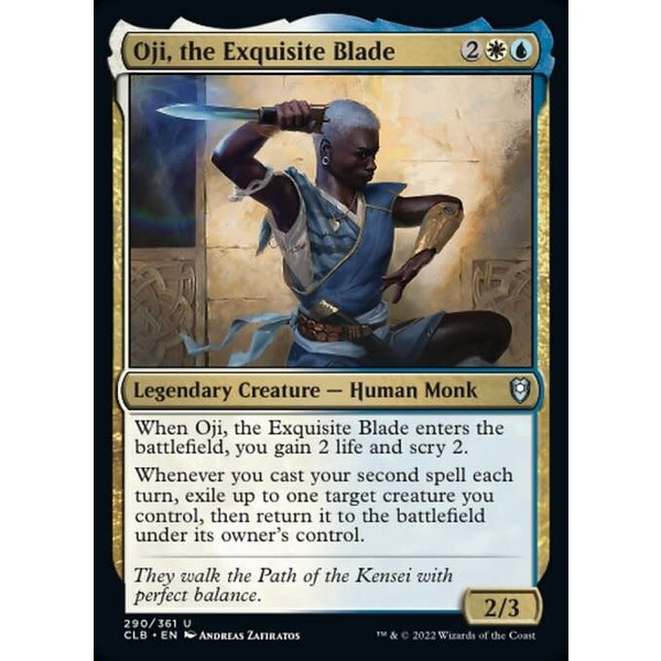 Magic: The Gathering Oji, the Exquisite Blade (290) Near Mint Foil