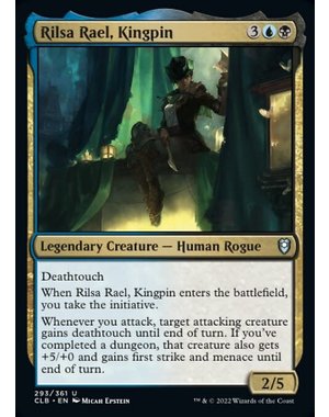 Magic: The Gathering Rilsa Rael, Kingpin (293) Near Mint Foil