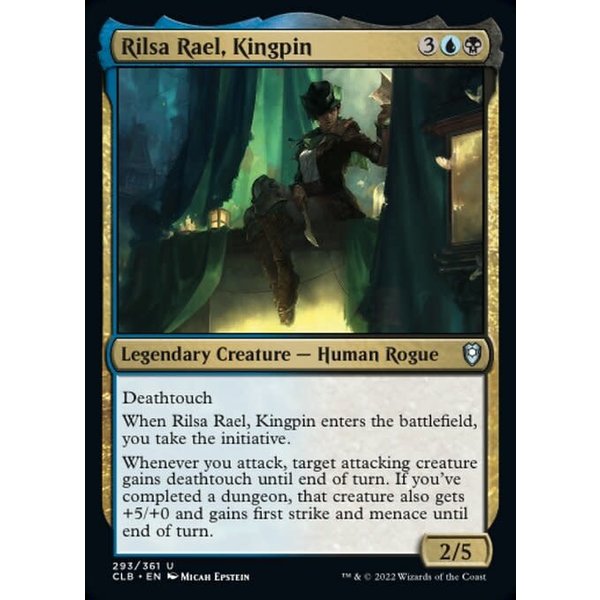 Magic: The Gathering Rilsa Rael, Kingpin (293) Near Mint Foil