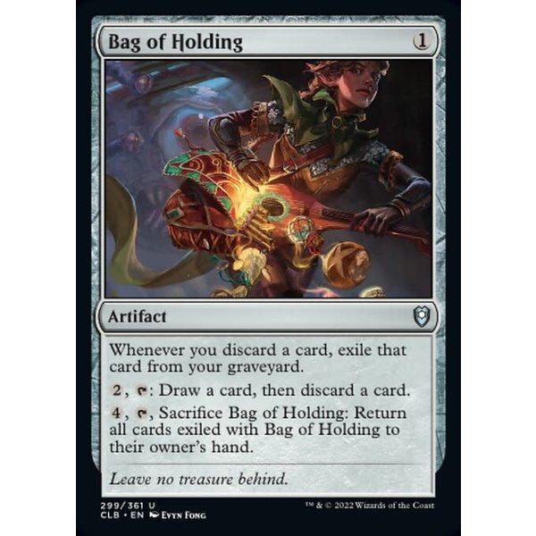Magic: The Gathering Bag of Holding (299) Near Mint Foil