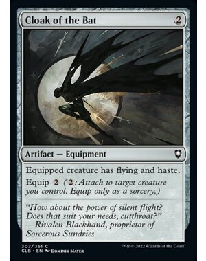 Magic: The Gathering Cloak of the Bat (307) Near Mint