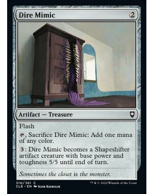 Magic: The Gathering Dire Mimic (310) Near Mint Foil