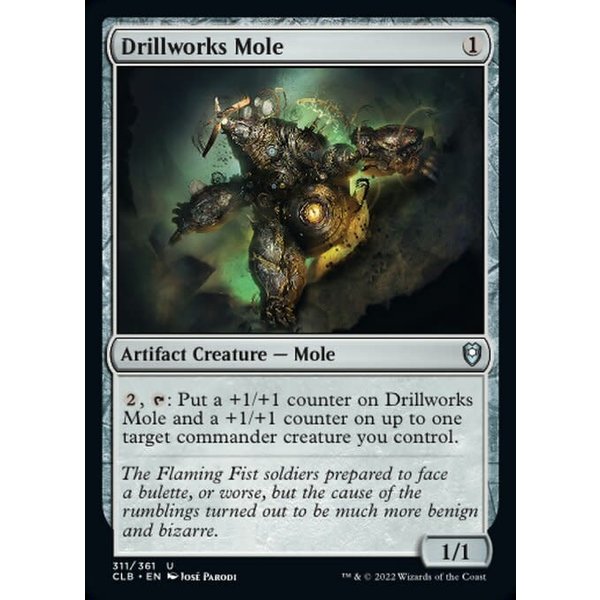 Magic: The Gathering Drillworks Mole (311) Near Mint Foil