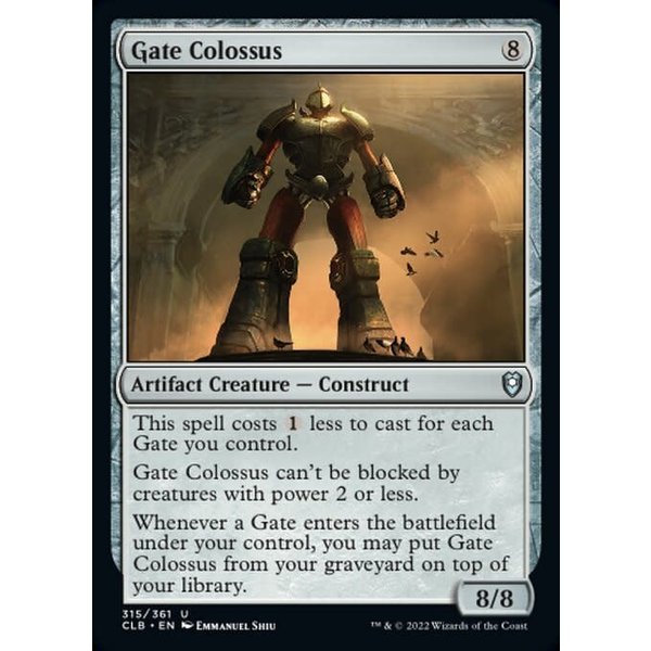 Magic: The Gathering Gate Colossus (315) Near Mint Foil