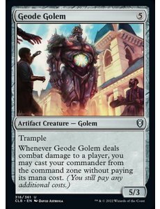Magic: The Gathering Geode Golem (316) Near Mint Foil