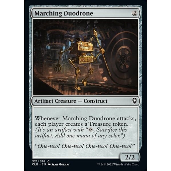 Magic: The Gathering Marching Duodrone (321) Near Mint Foil
