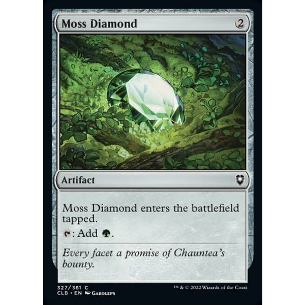 Magic: The Gathering Moss Diamond (327) Near Mint Foil