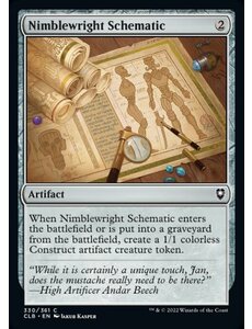 Magic: The Gathering Nimblewright Schematic (330) Near Mint Foil