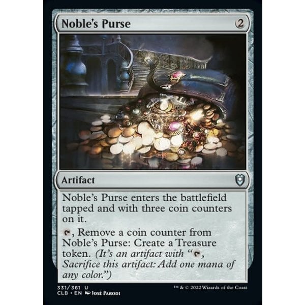 Magic: The Gathering Noble's Purse (331) Near Mint Foil