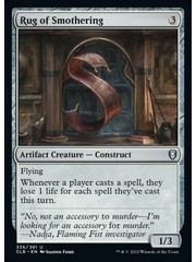 Magic: The Gathering Rug of Smothering (336) Near Mint