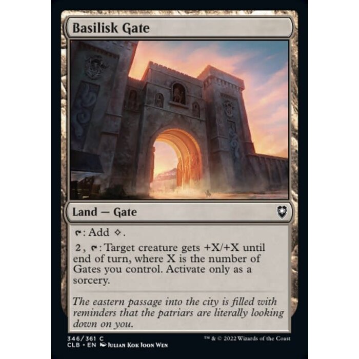 Magic: The Gathering Basilisk Gate (346) Near Mint