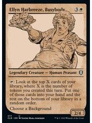 Magic: The Gathering Ellyn Harbreeze, Busybody (Showcase) (377) Near Mint Foil