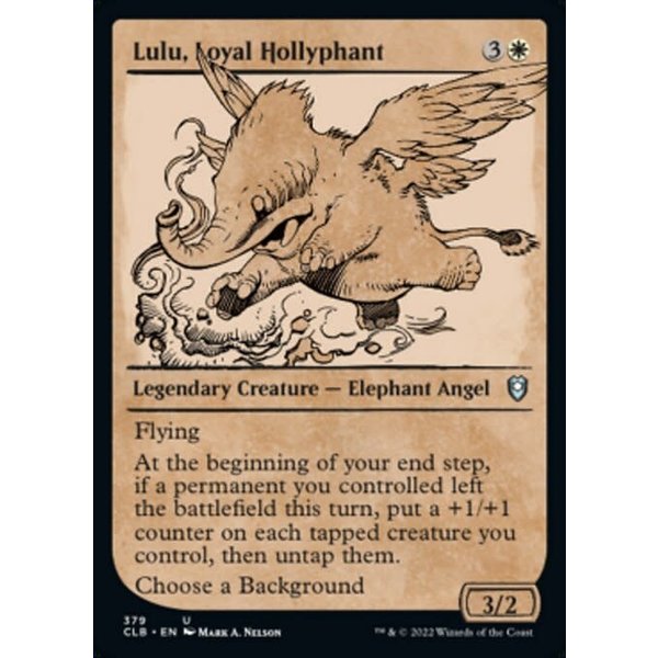 Magic: The Gathering Lulu, Loyal Hollyphant (Showcase) (379) Near Mint