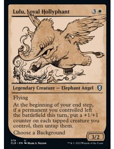 Magic: The Gathering Lulu, Loyal Hollyphant (Showcase) (379) Near Mint Foil