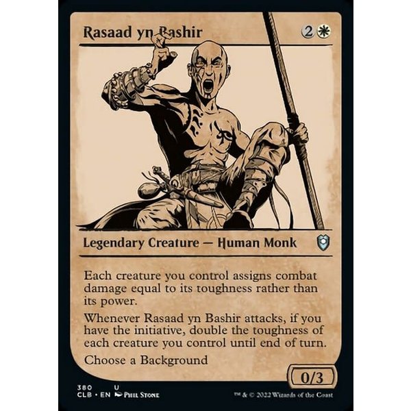 Magic: The Gathering Rasaad yn Bashir (Showcase) (380) Near Mint Foil