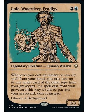 Magic: The Gathering Gale, Waterdeep Prodigy (Showcase) (383) Near Mint