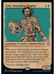 Magic: The Gathering Gale, Waterdeep Prodigy (Showcase) (383) Near Mint Foil