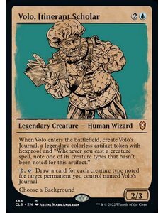Magic: The Gathering Volo, Itinerant Scholar (Showcase) (388) Near Mint