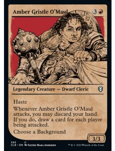 Magic: The Gathering Amber Gristle O'Maul (Showcase) (395) Near Mint