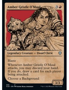 Magic: The Gathering Amber Gristle O'Maul (Showcase) (395) Near Mint Foil
