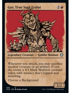 Magic: The Gathering Gut, True Soul Zealot (Showcase) (399) Near Mint Foil